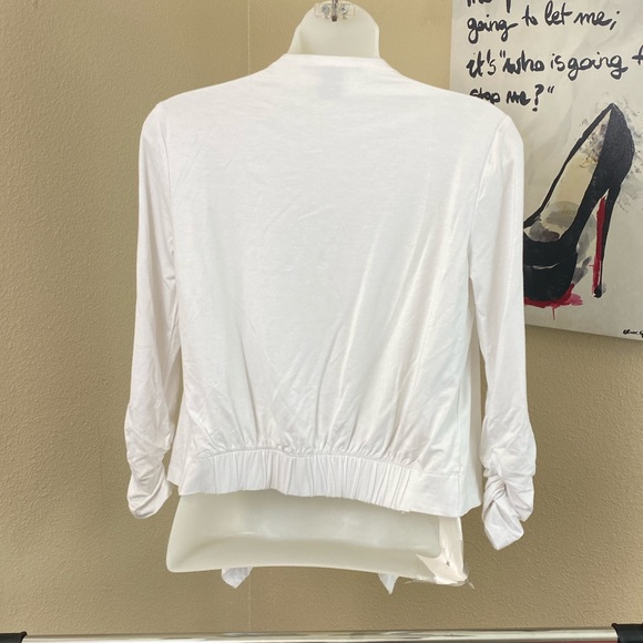 Grace Elements White Bolero - Picture 2 of 4